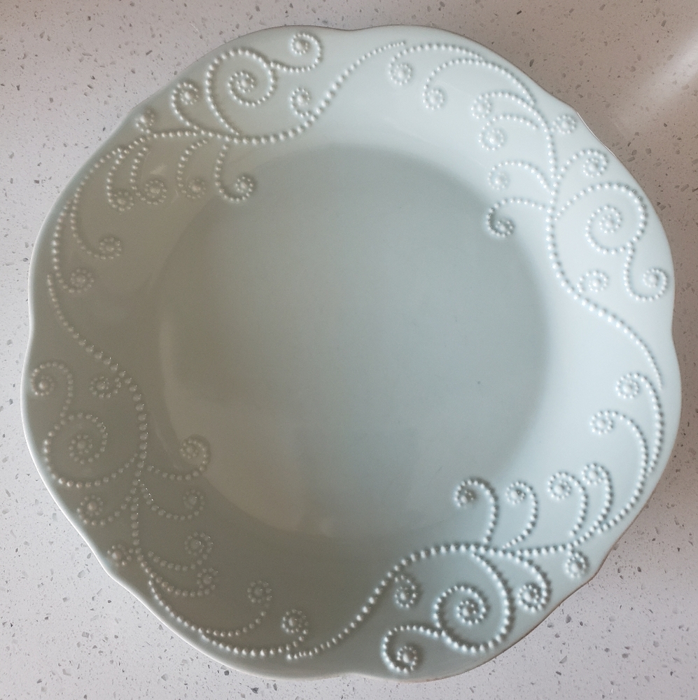 Lenox French Perle Dinnerware Ice Blue 3 Sets - Picture 7 of 7